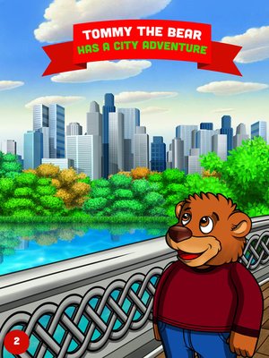 cover image of Tommy the Bear has a city adventure